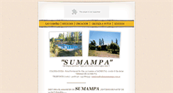 Desktop Screenshot of cabanasumampa.com.ar